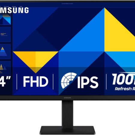 Slim IPS monitor with vibrant colors, 100Hz refresh rate, and ultra-thin bezels—perfect for gaming, work, or creative projects.